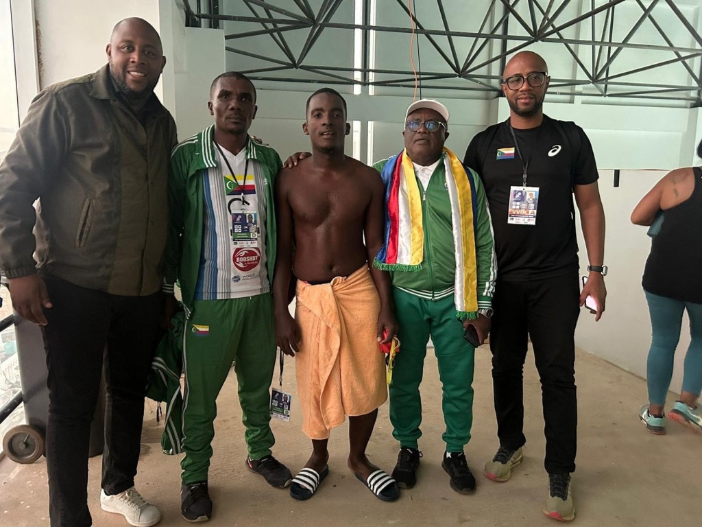 Fahad Ahamada : Médaille d’Or en Nage Libre 50 mètres aux Jeux des îles de l’Océan Indien&nbsp;2023