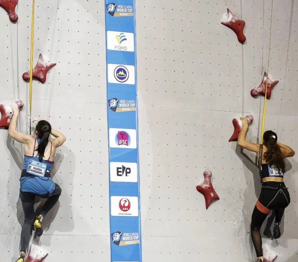 Les Quatre As de l&rsquo;Escalade Réunionnaises S&rsquo;Emparent du Parcours&nbsp;Olympique