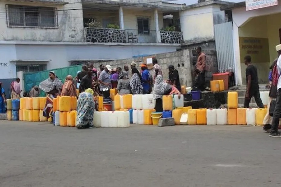 Comores : La colère des vendeurs&nbsp;d&rsquo;eau