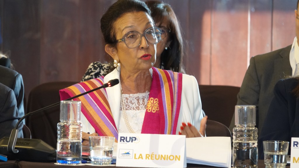 La Réunion : La Présidente de Région, Huguette Bello, prend la présidence de la Conférence des Régions Ultrapériphériques