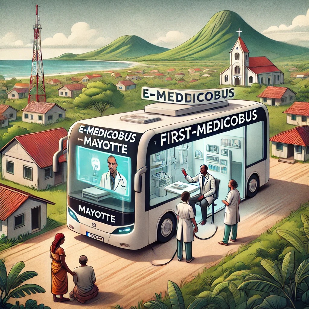 Mayotte : Lancement du premier e-médicobus pour faciliter l&rsquo;accès aux soins des habitants&nbsp;éloignés
