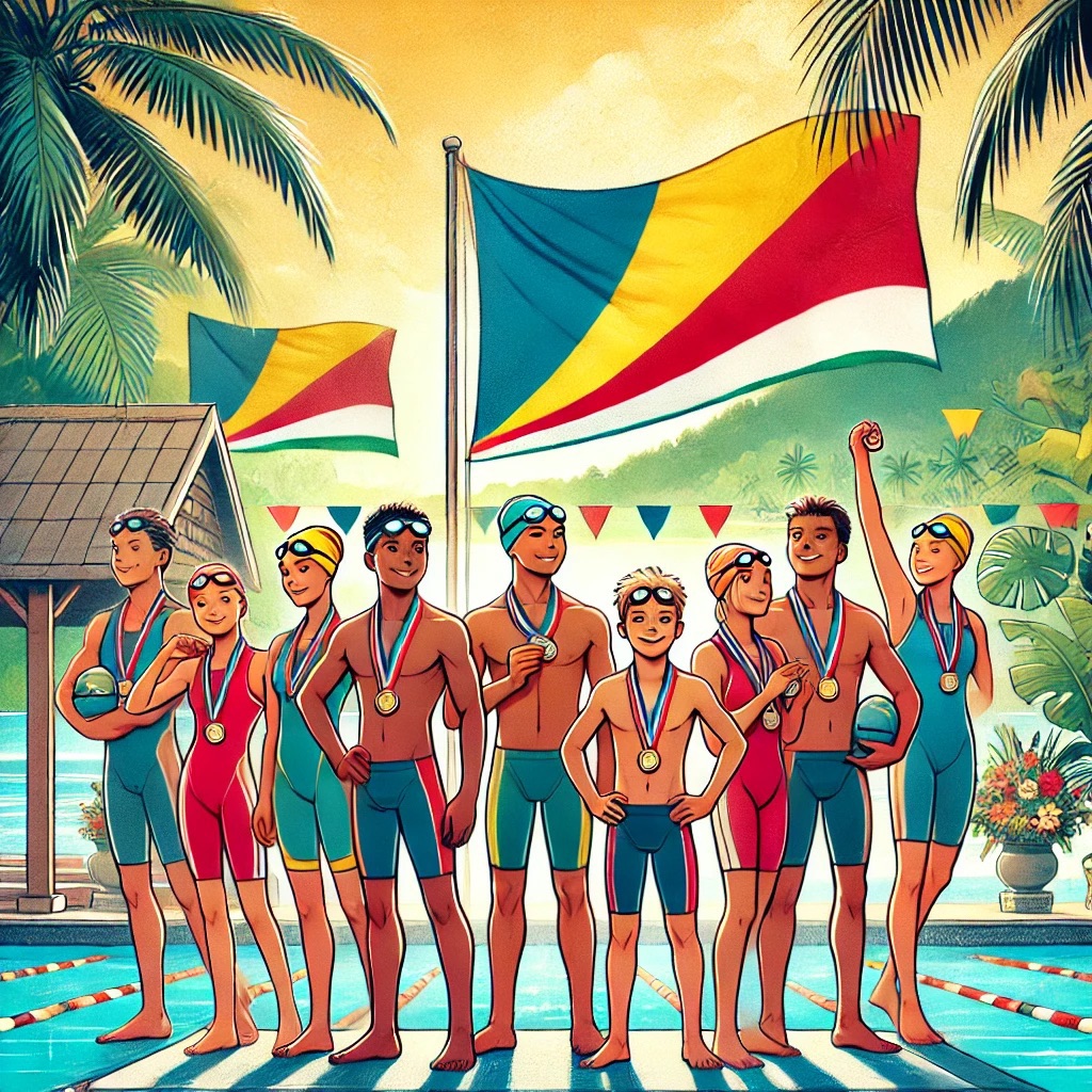 Seychelles : L&rsquo;émergence d&rsquo;une nouvelle génération de nageurs prometteurs dans l&rsquo;océan&nbsp;Indien