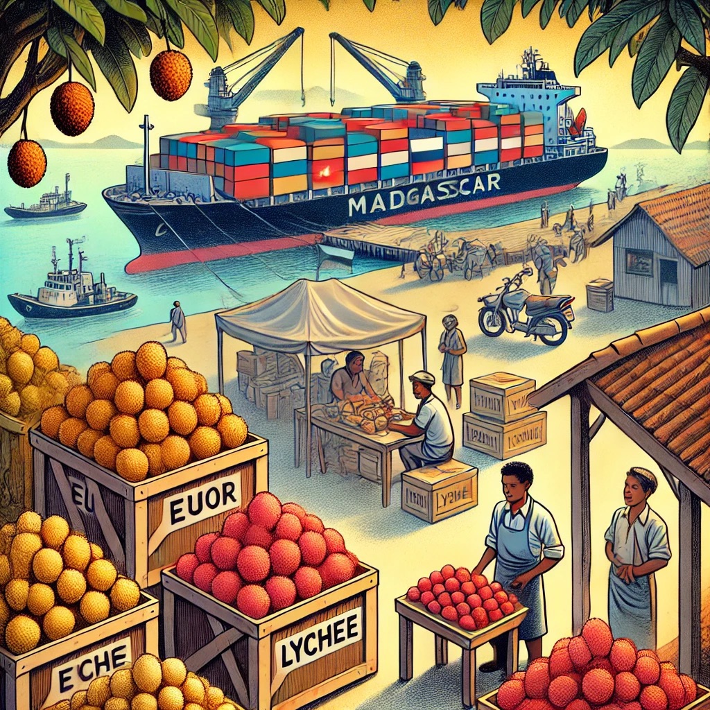 Madagascar : Les letchis malgaches – un trésor d’exportation en voie de disparition sur le marché&nbsp;local