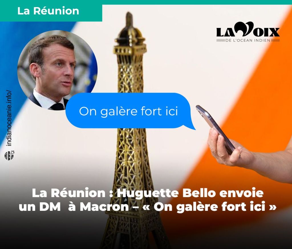 La Réunion : Huguette Bello envoie un DM à Macron – « On galère fort ici&nbsp;»