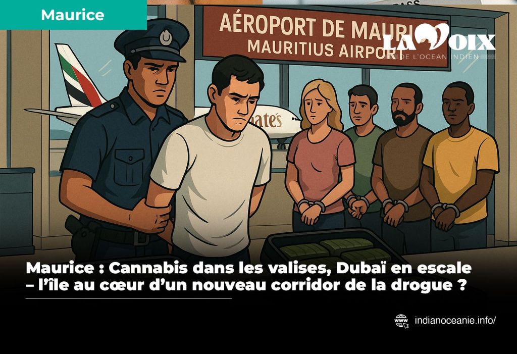 Maurice : Cannabis dans les valises, Dubaï en escale – l’île au cœur d’un nouveau corridor de la drogue&nbsp;?